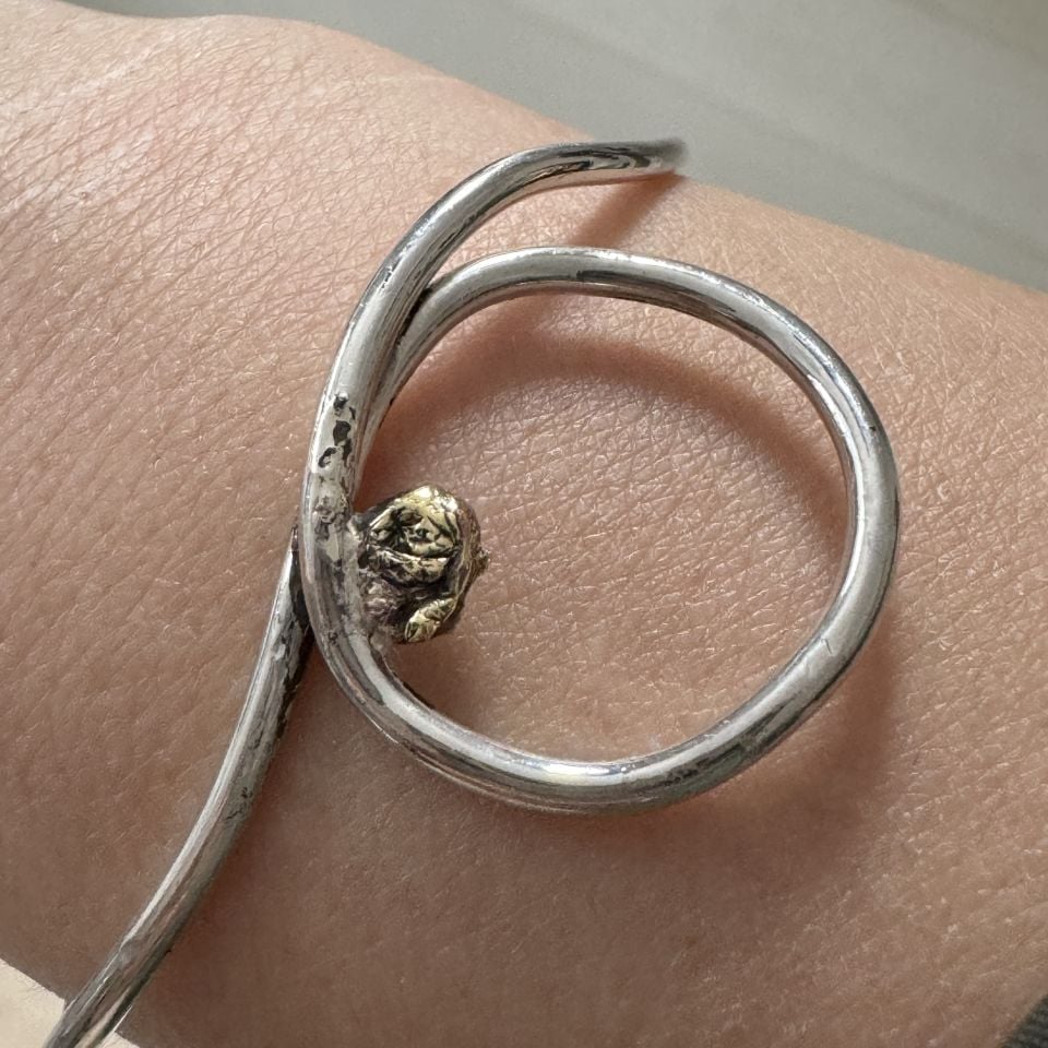 Akış Gümüş Bileklik