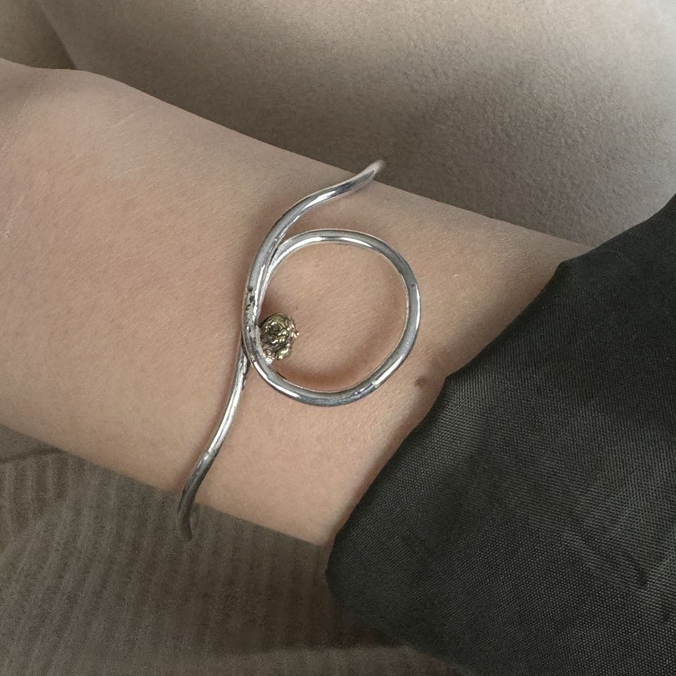 Akış Gümüş Bileklik