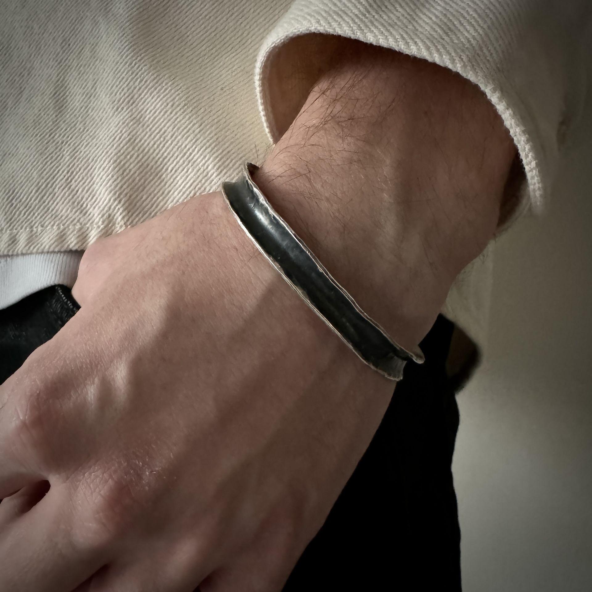 İç Bükey  Erkek Kelepçe Bileklik