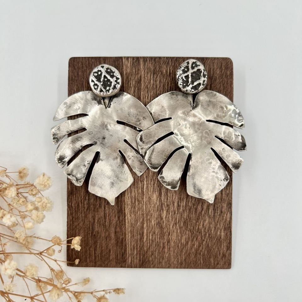 Monstera Leaf Küpe
