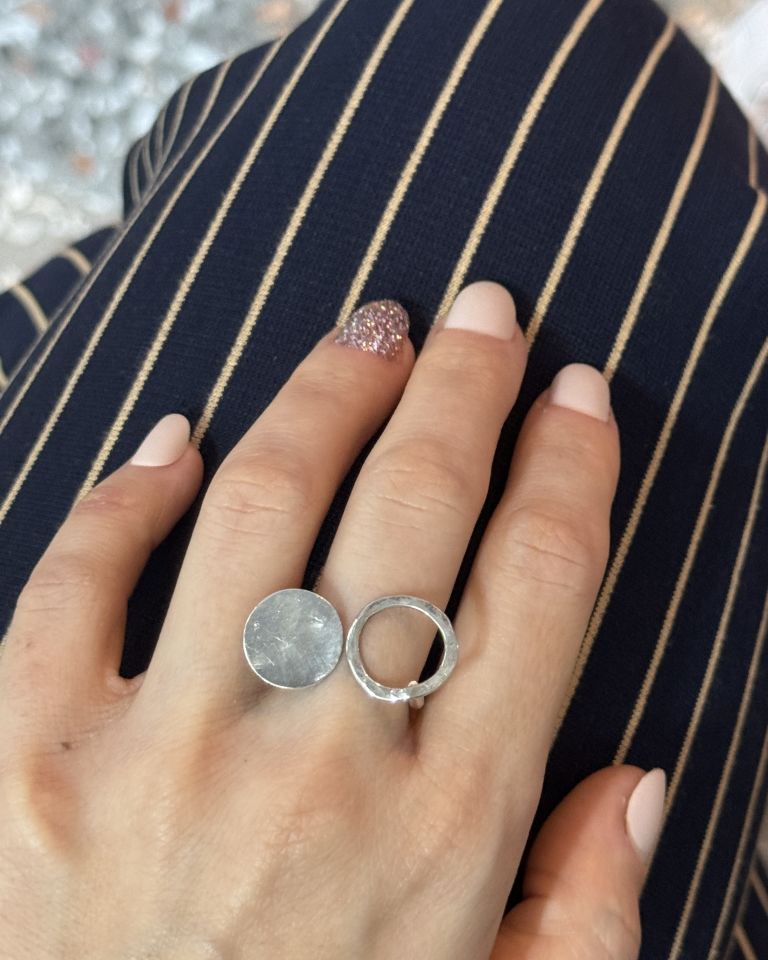 Duo Silver Rings