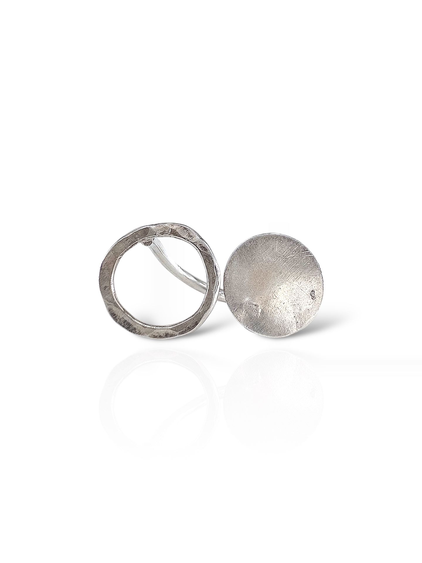 Duo Silver Rings