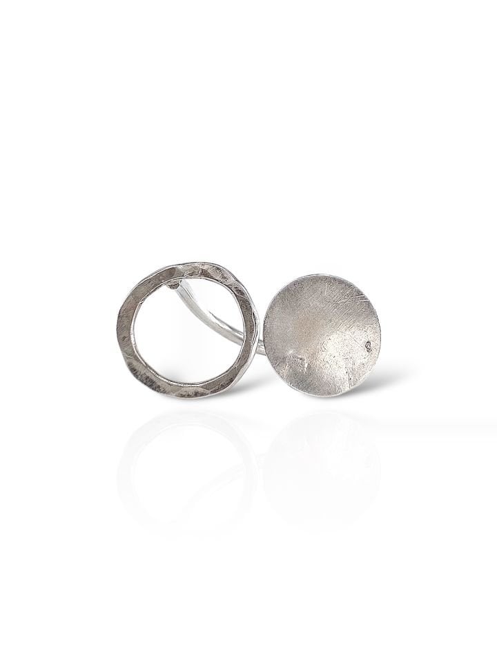 Duo Silver Rings