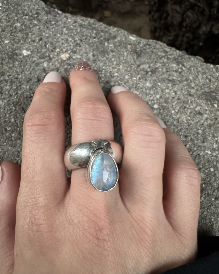 Moonlit Star Yüzük